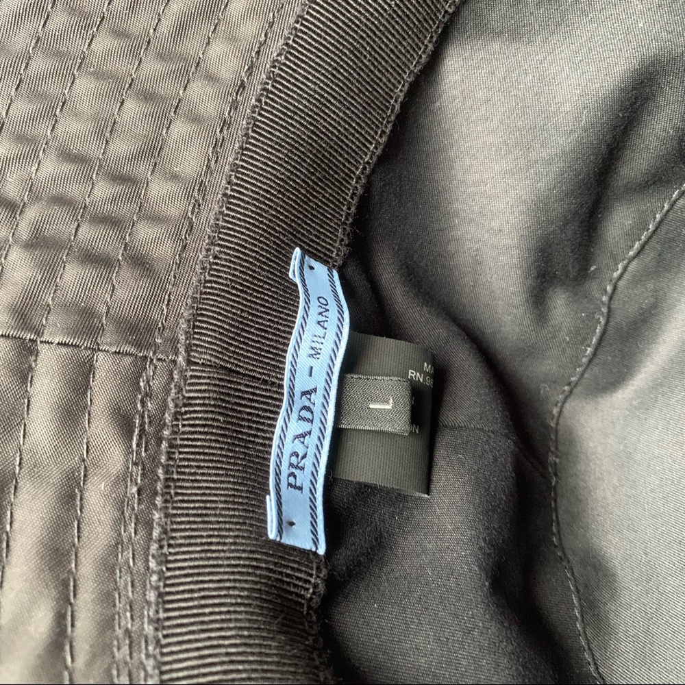Prada Black Bucket Hat - Picture 10 of 16